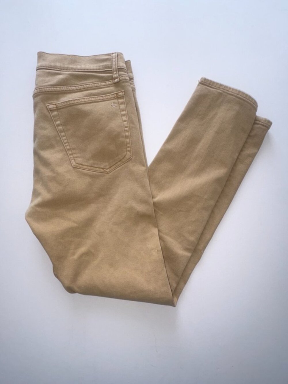 NWOT rag & bone Men's Slim Fit 2 Pant - Tan Brown Cotton - 31 x 32